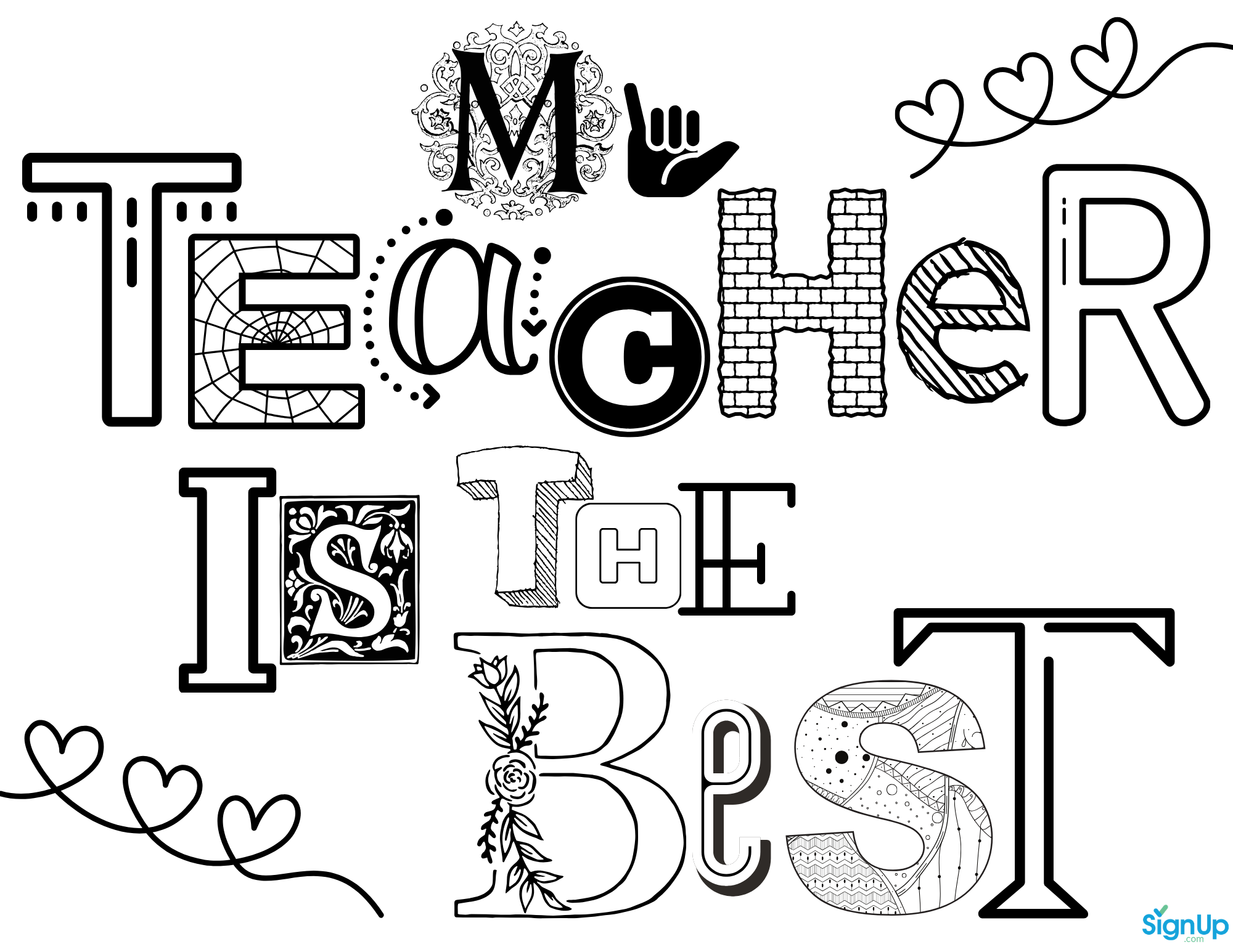 Great Teacher Appreciation Coloring Sheet In 2023 Learn More Here 